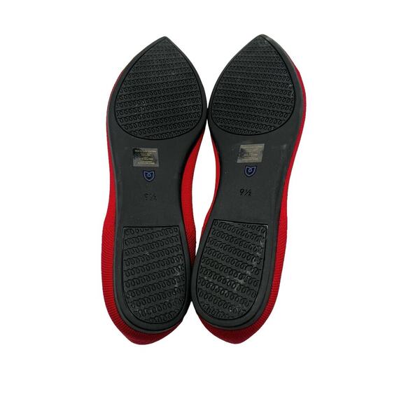 Rothy’s The Point in Red Women’s Size 9.5 New - Picture 8 of 10